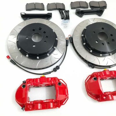 Aluminum 4 Pot Brake Caliper 355*28mm Dragon Slot Disc For Toyota MK4