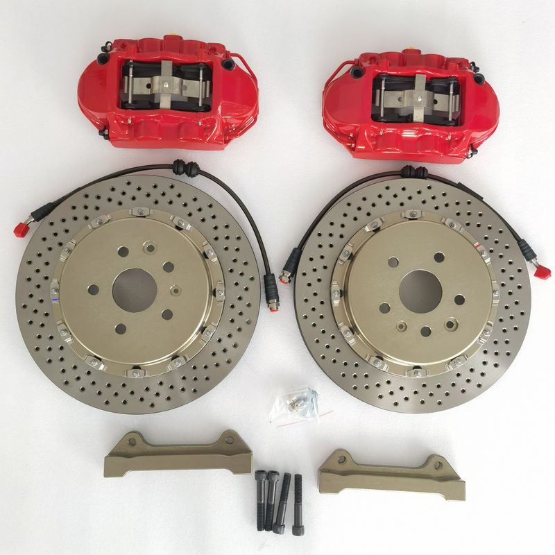 GT4 Drilled Brake Disc Kit 355x28mm